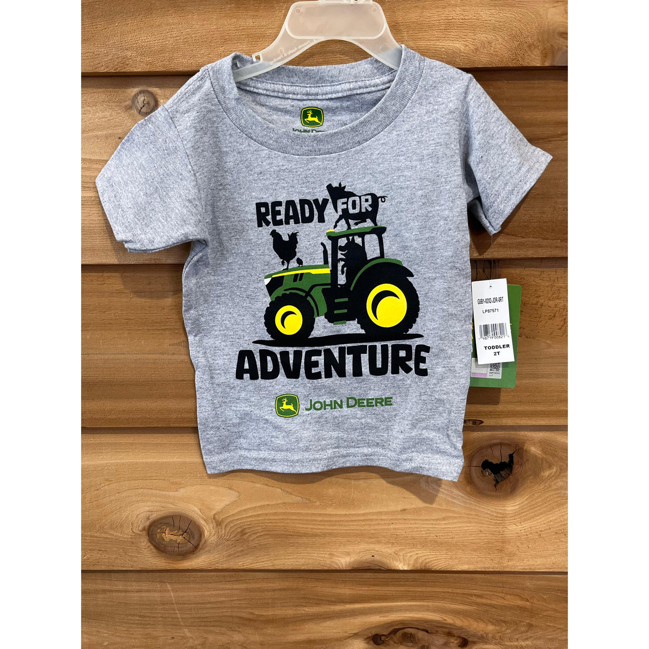 John Deere Toddler Adventure Tee Shirt - Oxford