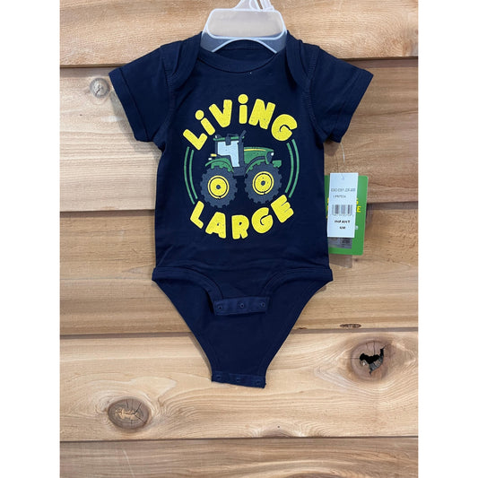 John Deere Infant Living Large Tee Shirt- Navy