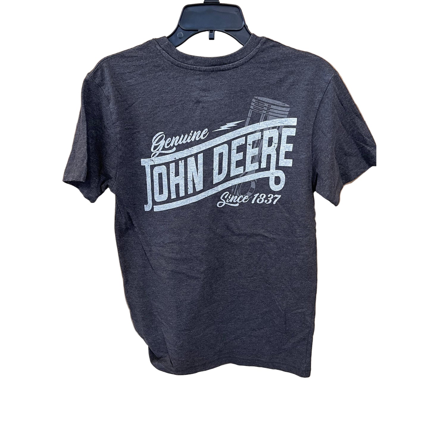 John Deere Tee Shirt - Black Heather