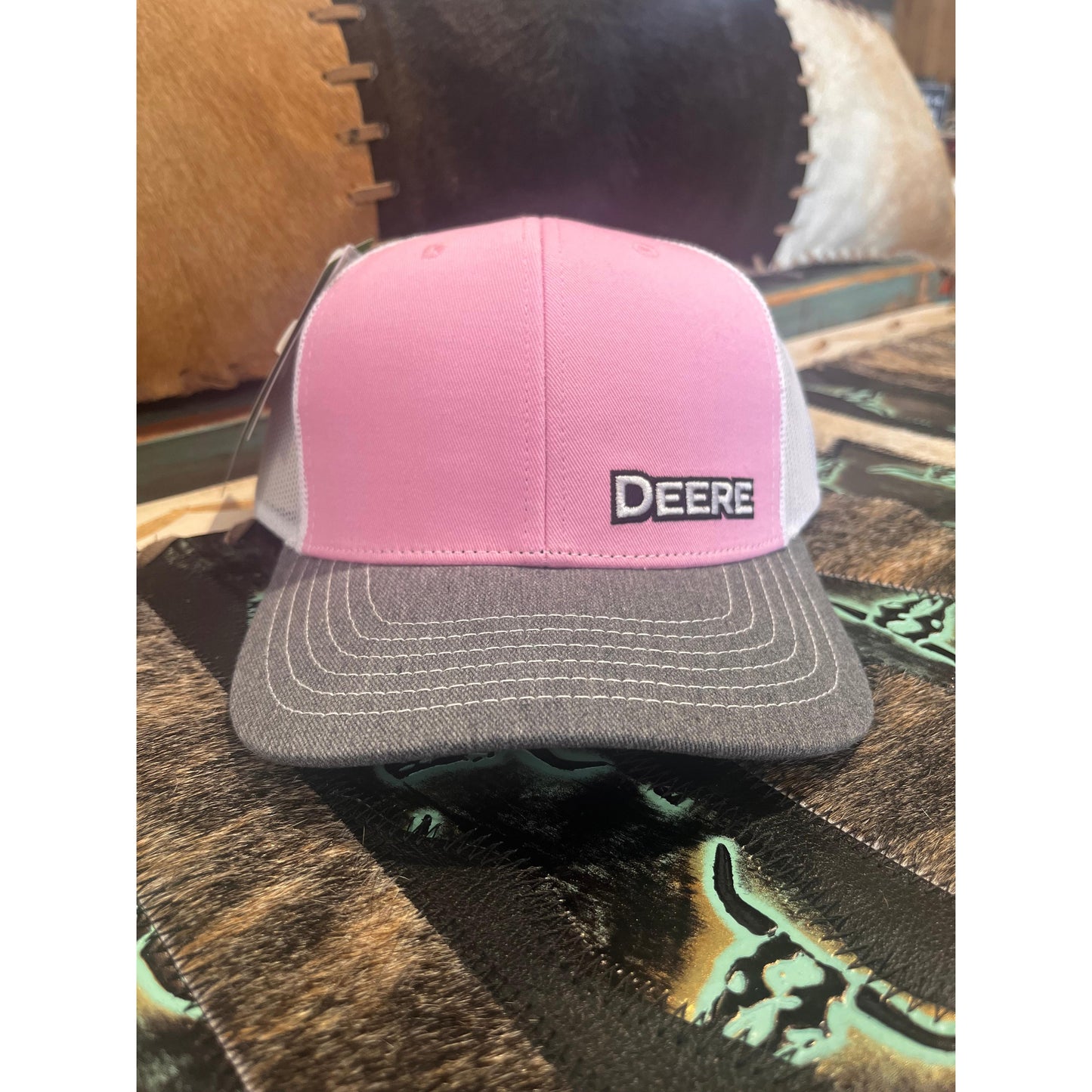 John Deere Cap - Pink