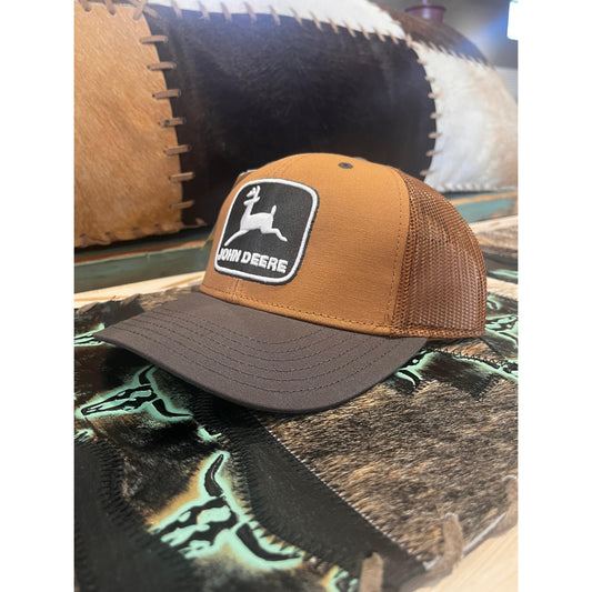 John Deere Construction Cap - Brown