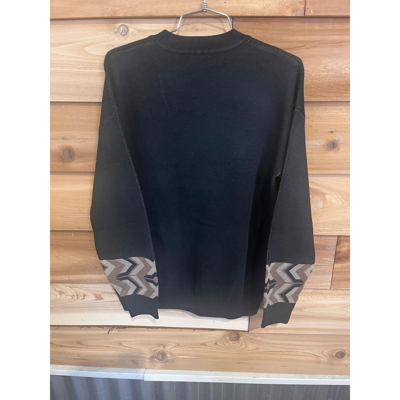 Sterling Kreek Night Aztec Sweater - Black