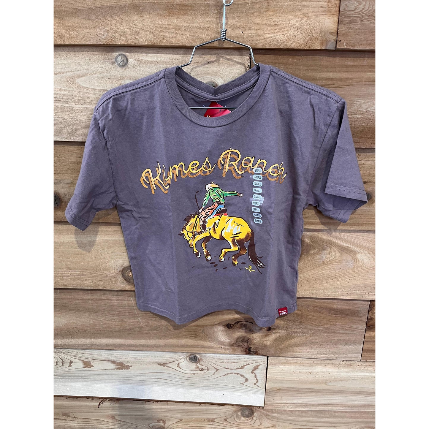 Kimes Women's Short Sleeve Lucky B Rodee-Oh Tee Shirt- Multiple Colours