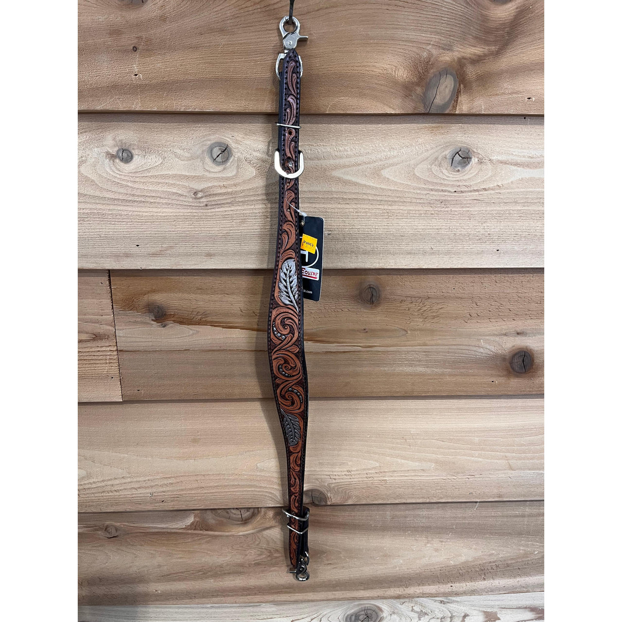 Bar H Wither Strap - Cream Trim Accents