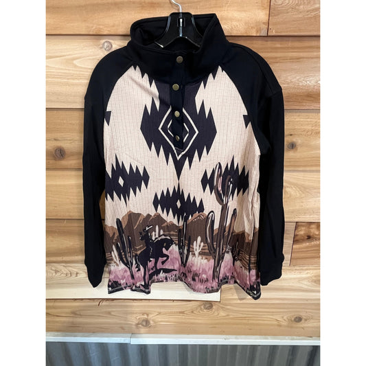 Fashion Express Women's Long Sleeve Sweater - Black