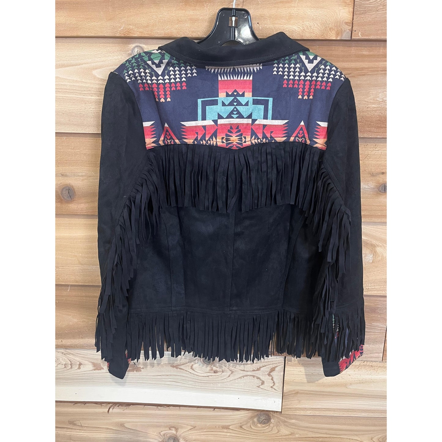 Fashion Express Women's Fringe Jacket-