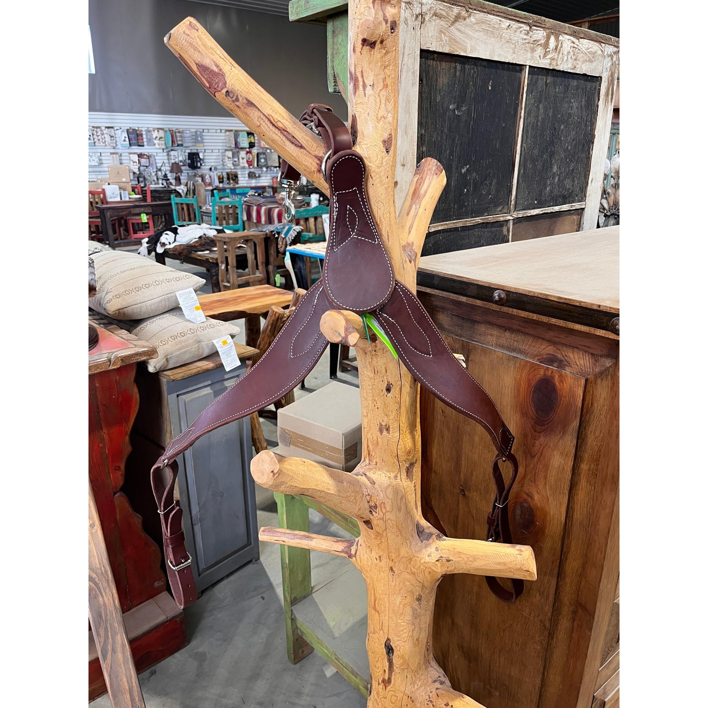 Irvine's Roper Breastcollar Harness Leather