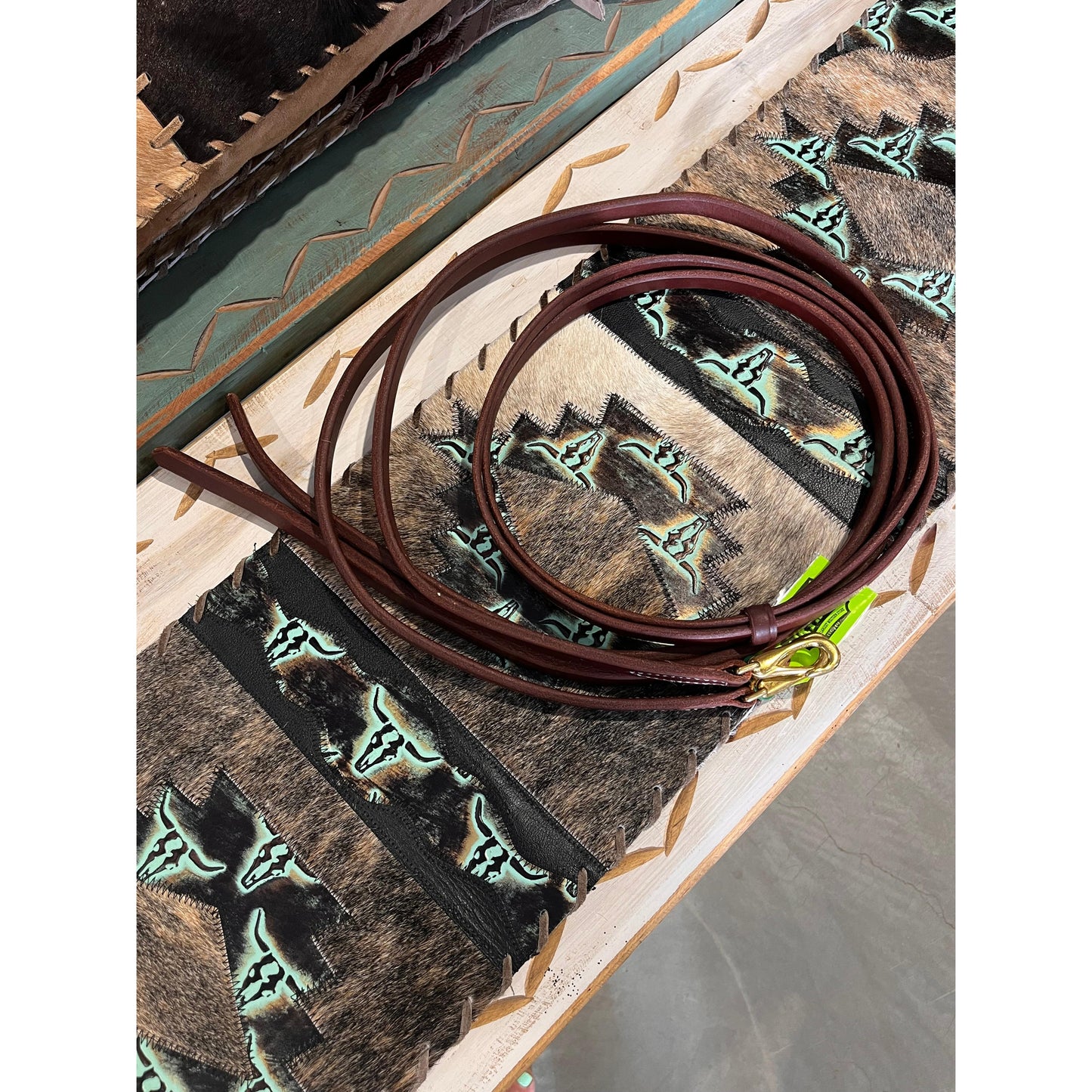 Irvine Harness 5/8" X 8' Split Reins w/ Snap Ends -Assorted Colours