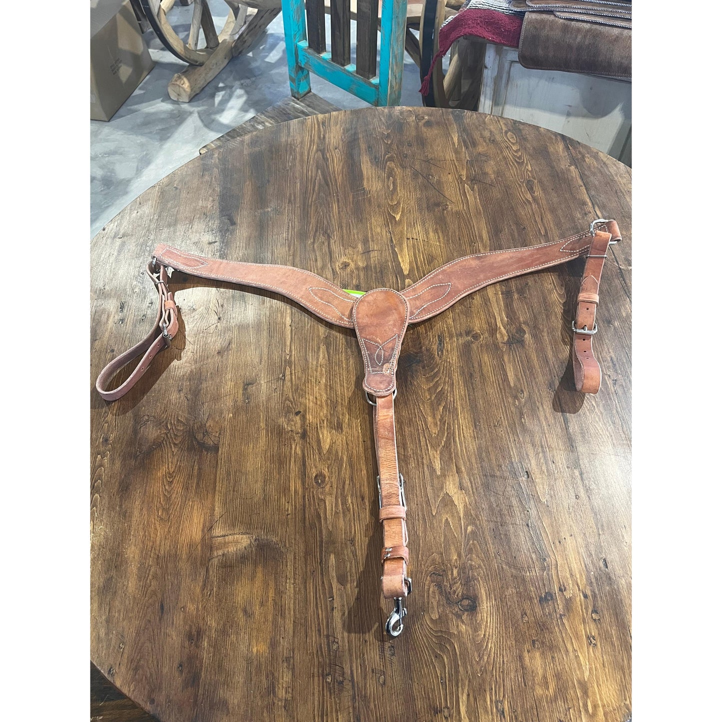 Irvine's Roper Breastcollar Harness Leather