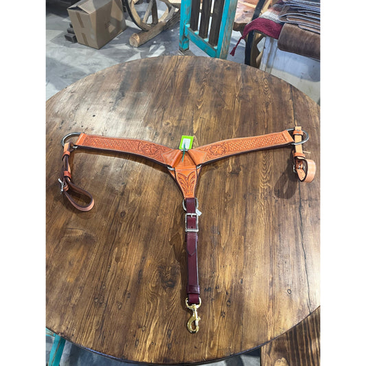 Irvine's Breastcollar 2 3/4" - Waffle/Fire