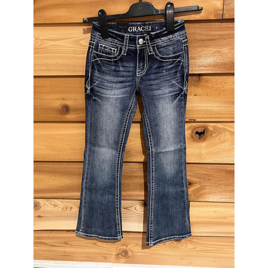 Grace in LA Girl's Aztec Modify Jeans