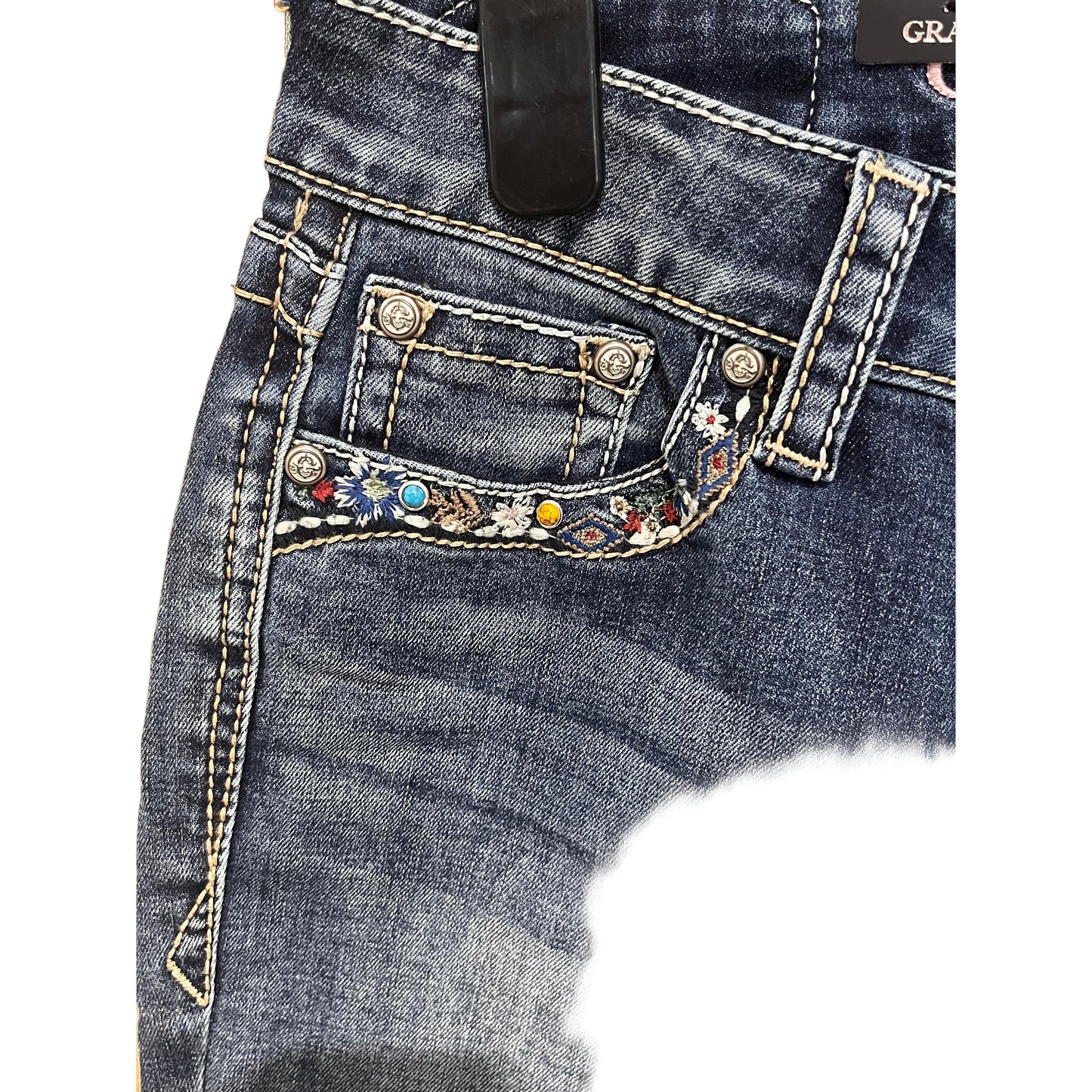 Grace in LA Women's Horseshoe Jeans