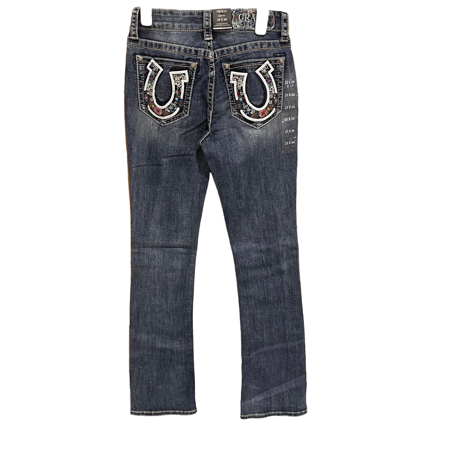 Grace in LA Women's Horseshoe Jeans