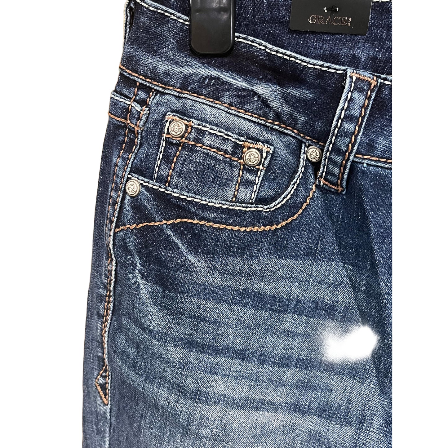 Grace in LA Women's Aztec Emblem Jeans