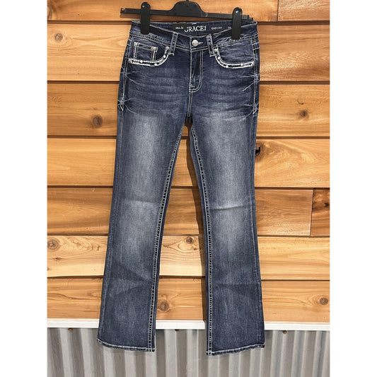 Grace in LA  Women's Paisley Emblem - Jeans