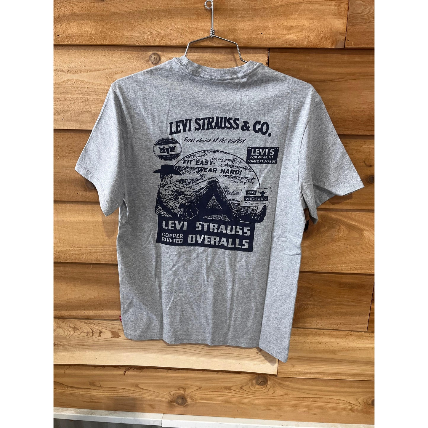 Levi's Men's Short Sleeve Crewneck Fit Easy Tee Shirt