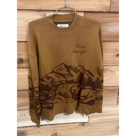 Wrangler Men's Coors Canada Long Sleeve Sweater