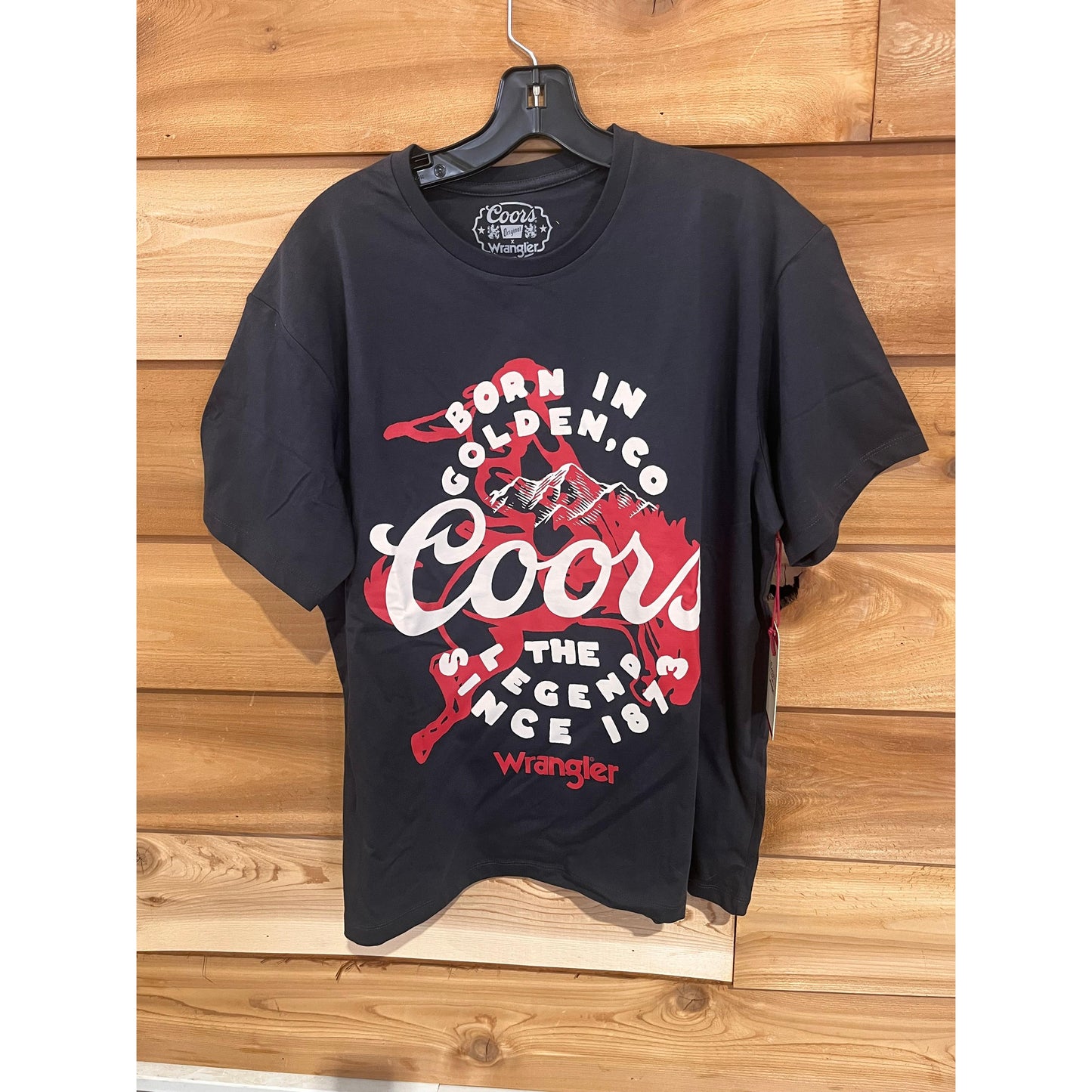 Wrangler Men's Coors Canada Not My First Banquet Tee Shirt
