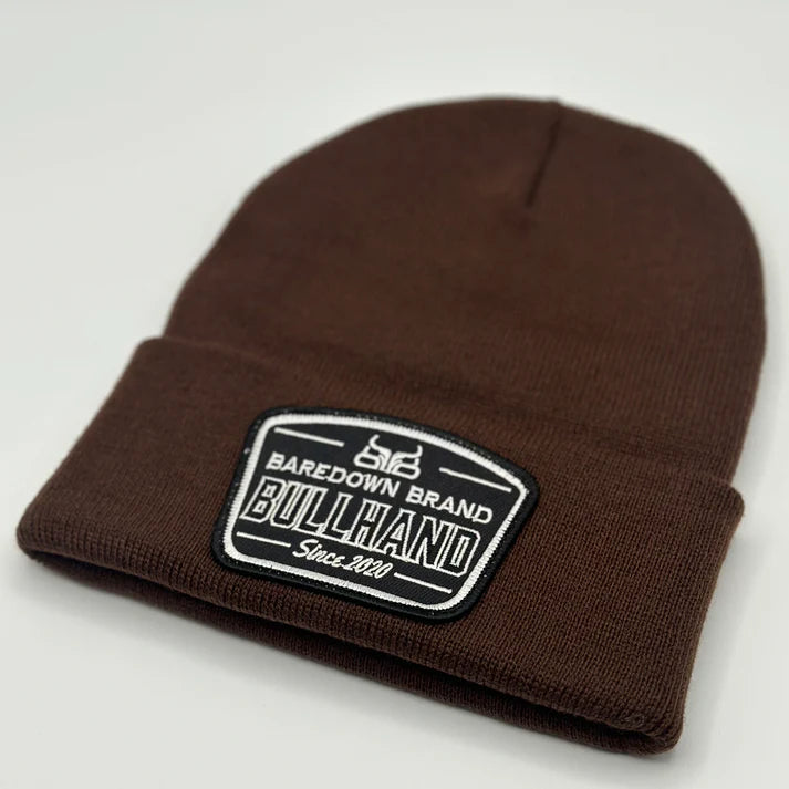 Baredown Bullhand Legacy Beanie-Brown