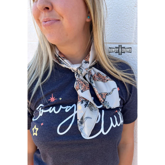 Rowdy Crowd 26x26 Wild Rag - Western Show