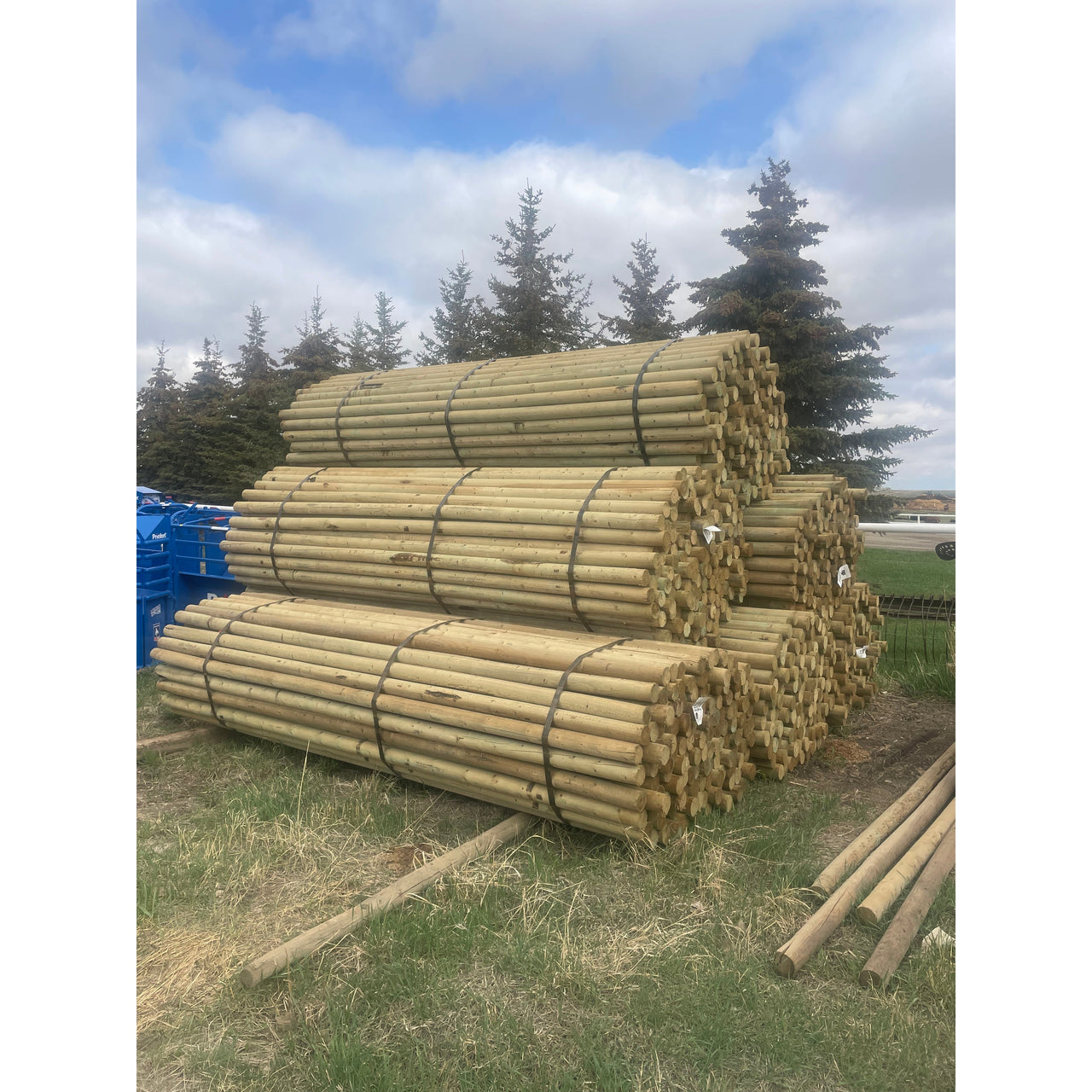 Wooden Fence Rails