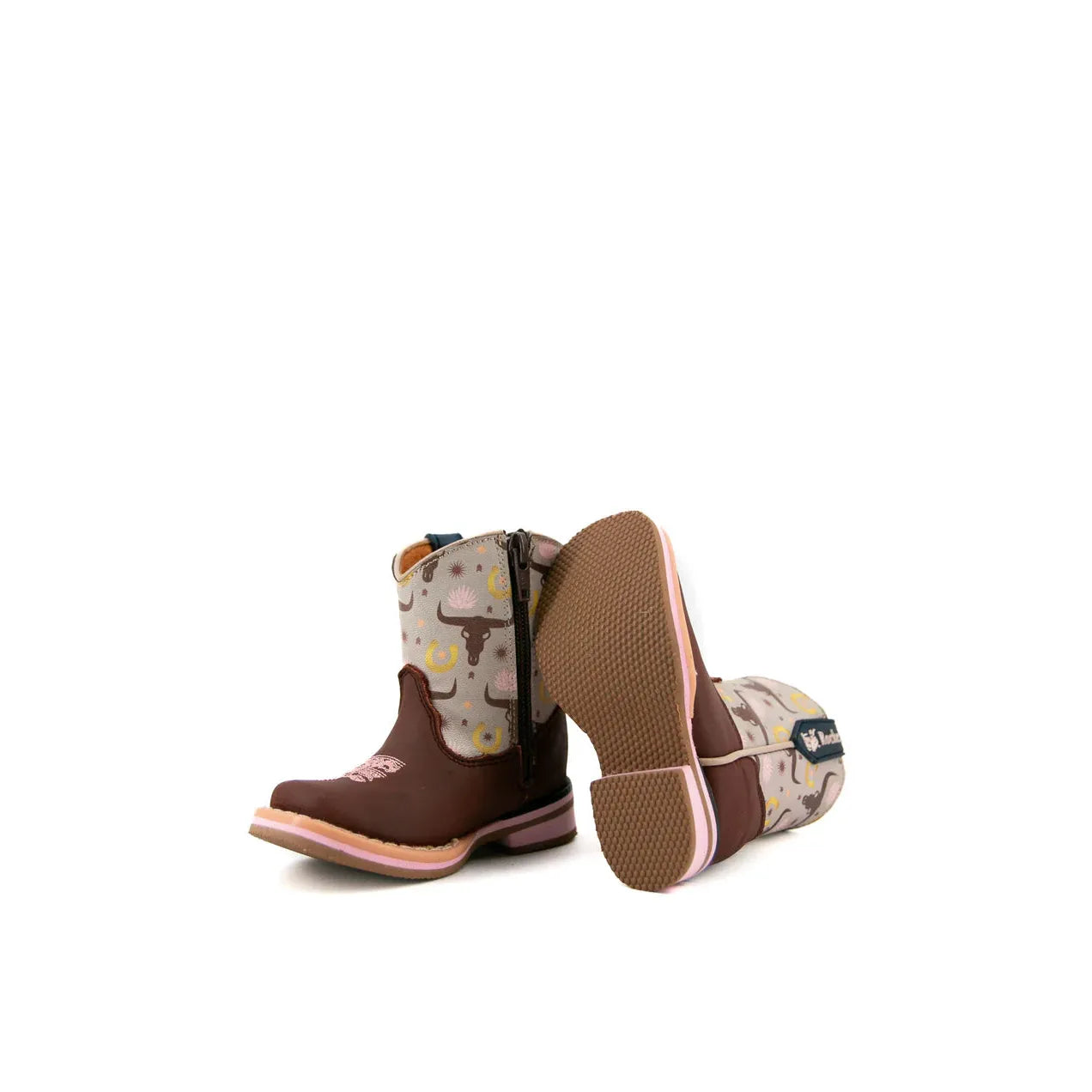 Rock'em Baby Girl Crazy Tang Agave Rosa Boot