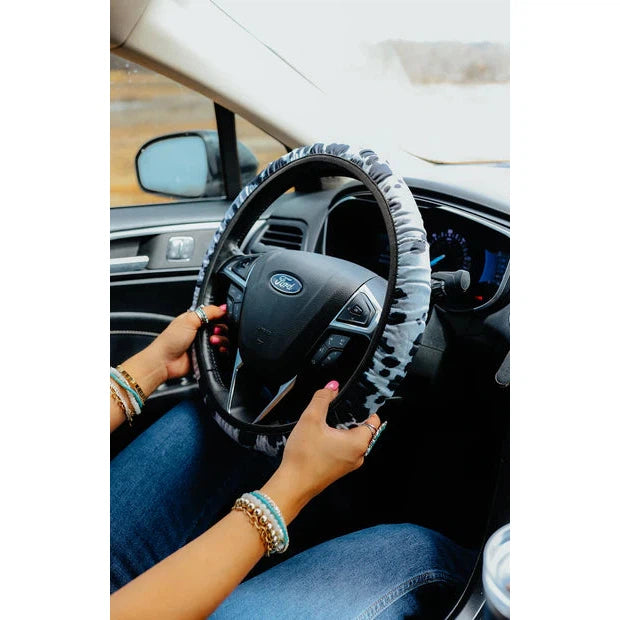 Front Porch Steering Wheel Cover - Assorted Colours - Irvine Tack &amp; Western Wear