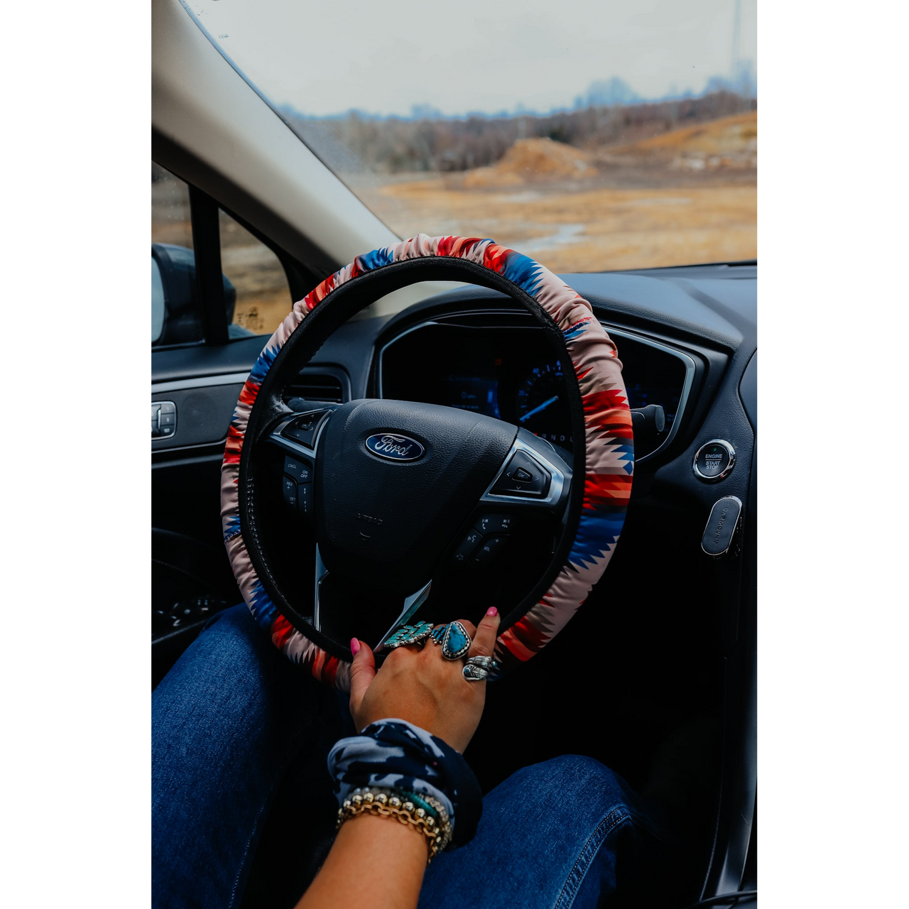 Front Porch Steering Wheel Cover