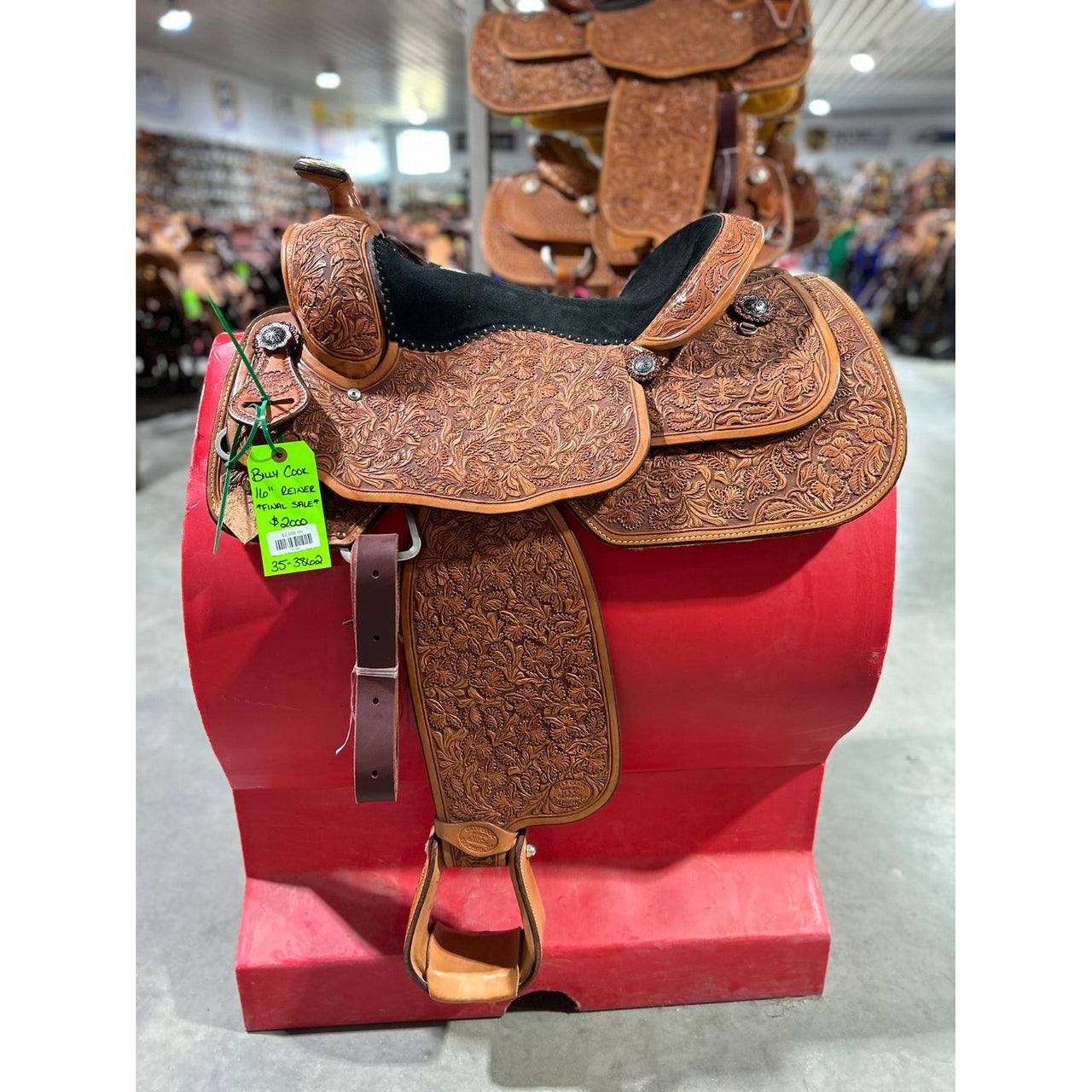 Billy Cook 16" Reining Saddle - FINAL SALE