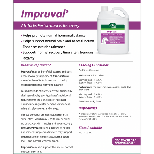 Stance EQ Impruval  - 1 Litre