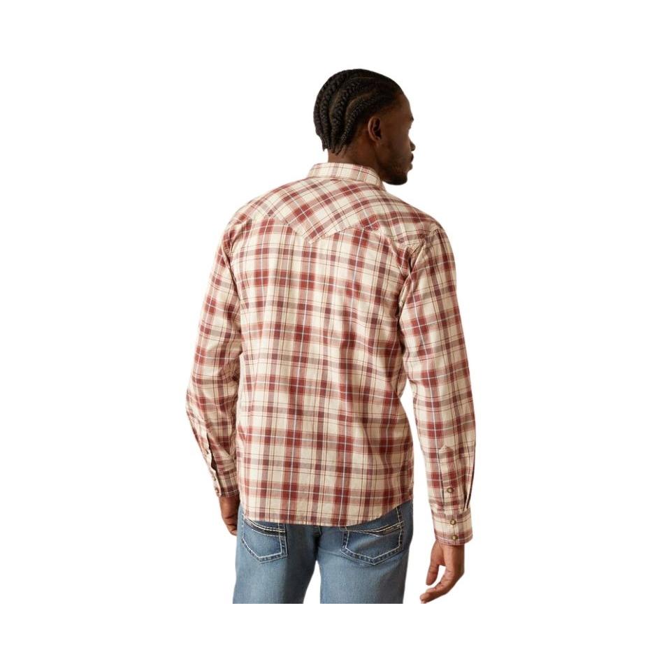 Ariat Men's Long Sleeve Hendricks Retro Shirt- Off White