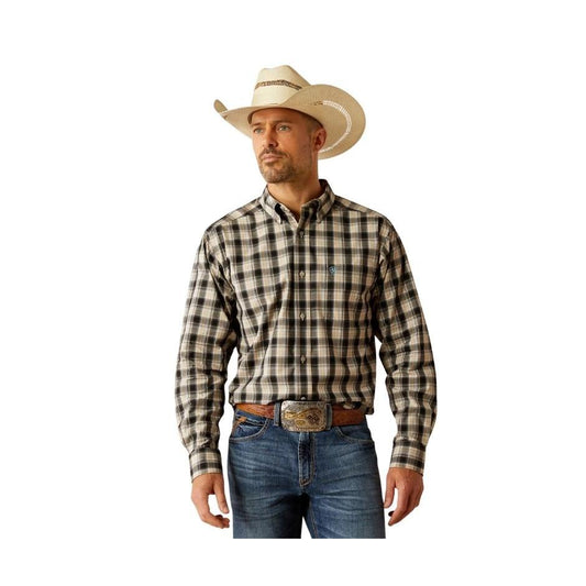 Ariat Men's Long Sleeve Pro Series Garrett Classic Fit Shirt - Black