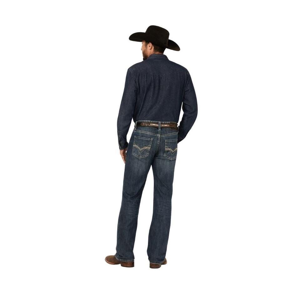 Rock & Roll Men's Medium Vintage Straight Bootcut Jeans - Medium Vintage
