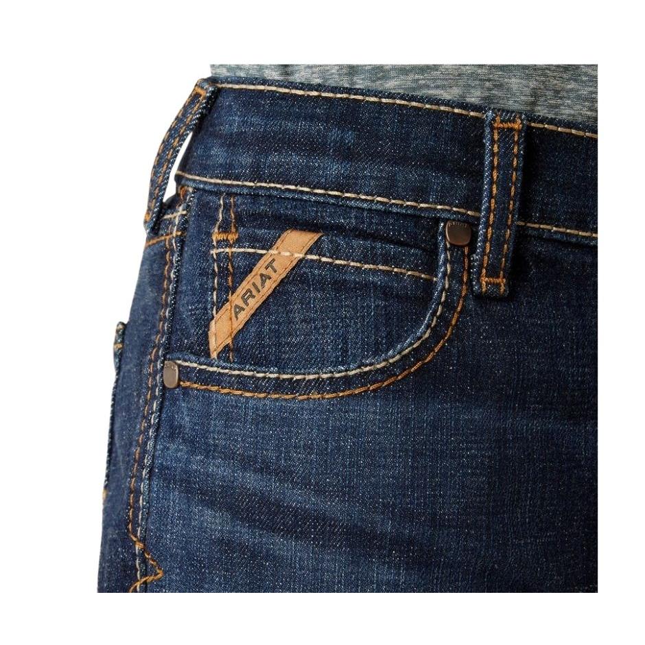 Ariat Boy's B4 Relaxed Rolland  Boot Cut Jeans - Pima