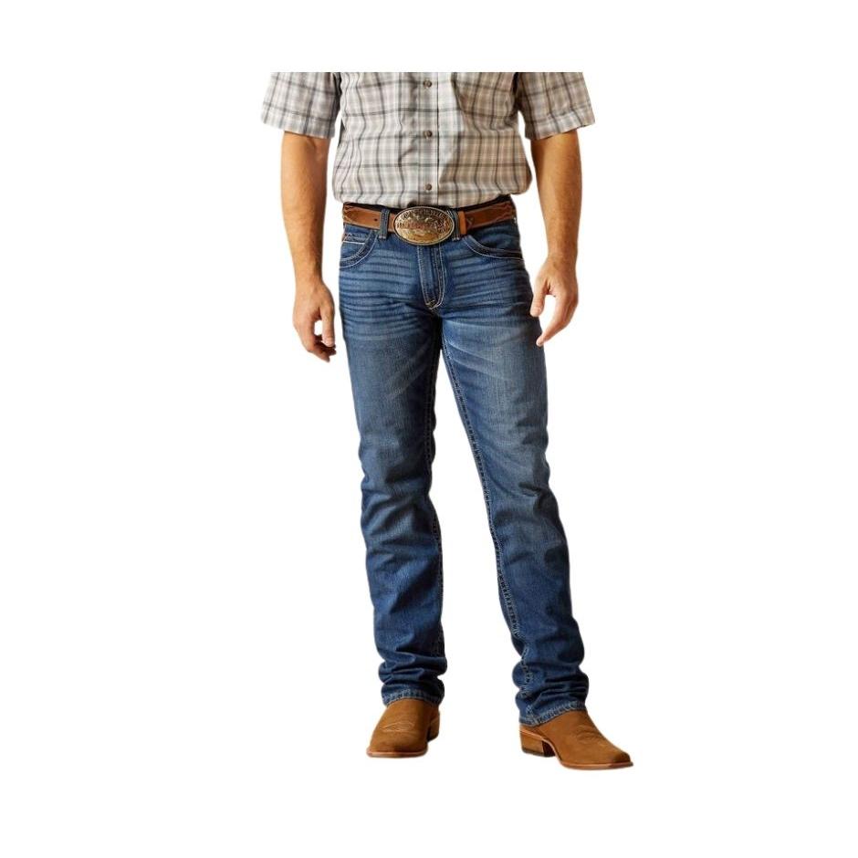 Ariat Men's Straight Bucklin Straight Leg Jean- Pismo
