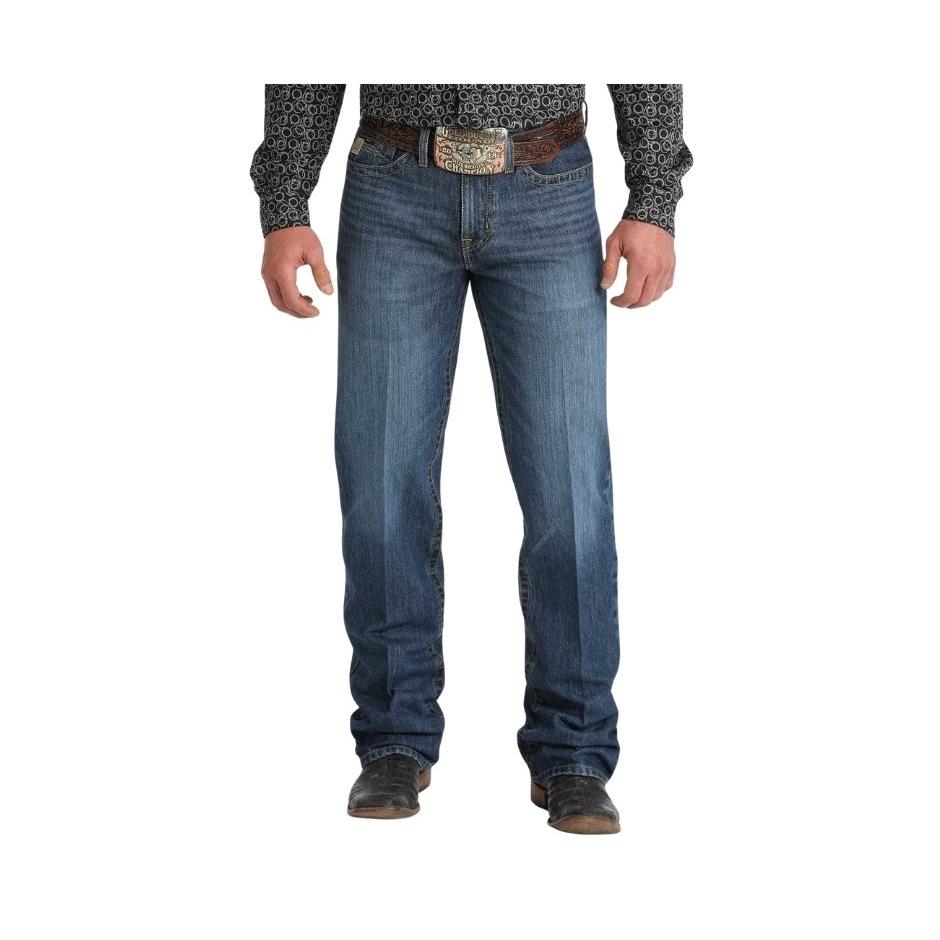 Cinch Men's Grant Relaxed Fit Bootcut Jeans - Medium Stonewash - Irvine Tack & Western Wear