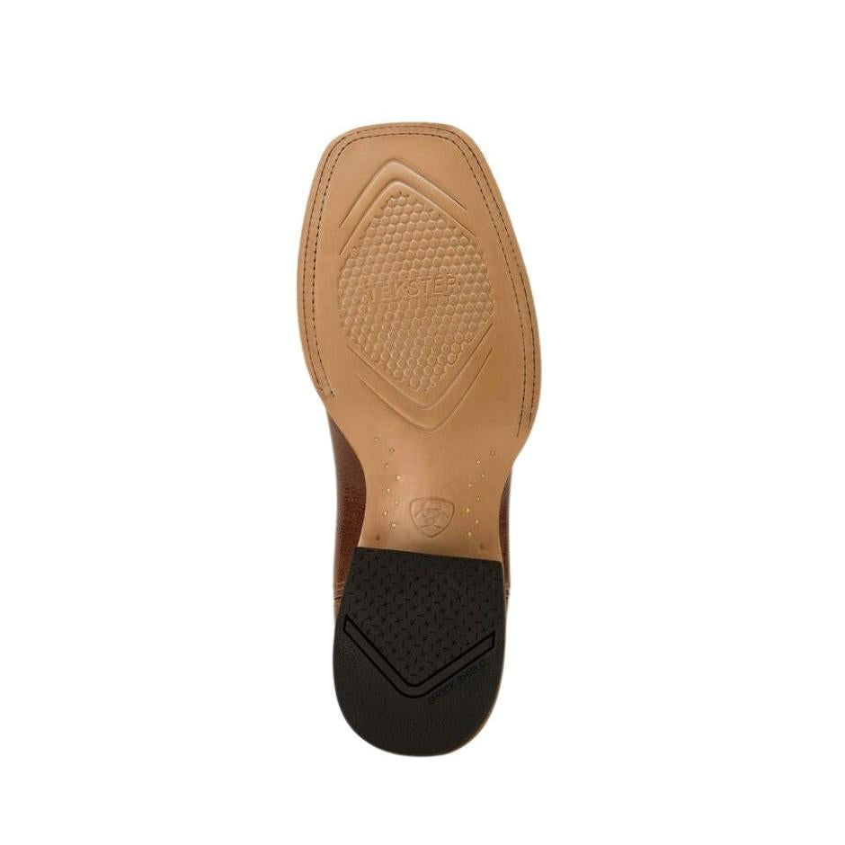 Ariat Men's Sidewinder Wide Square Toe Cowboy Boot- Gingersnap