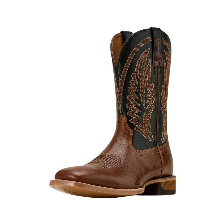 Ariat Men's Sidewinder Wide Square Toe Cowboy Boot- Gingersnap