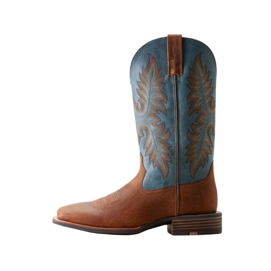 Ariat Men's Hudson Wicker Cowboy Boot- Wicker Brown