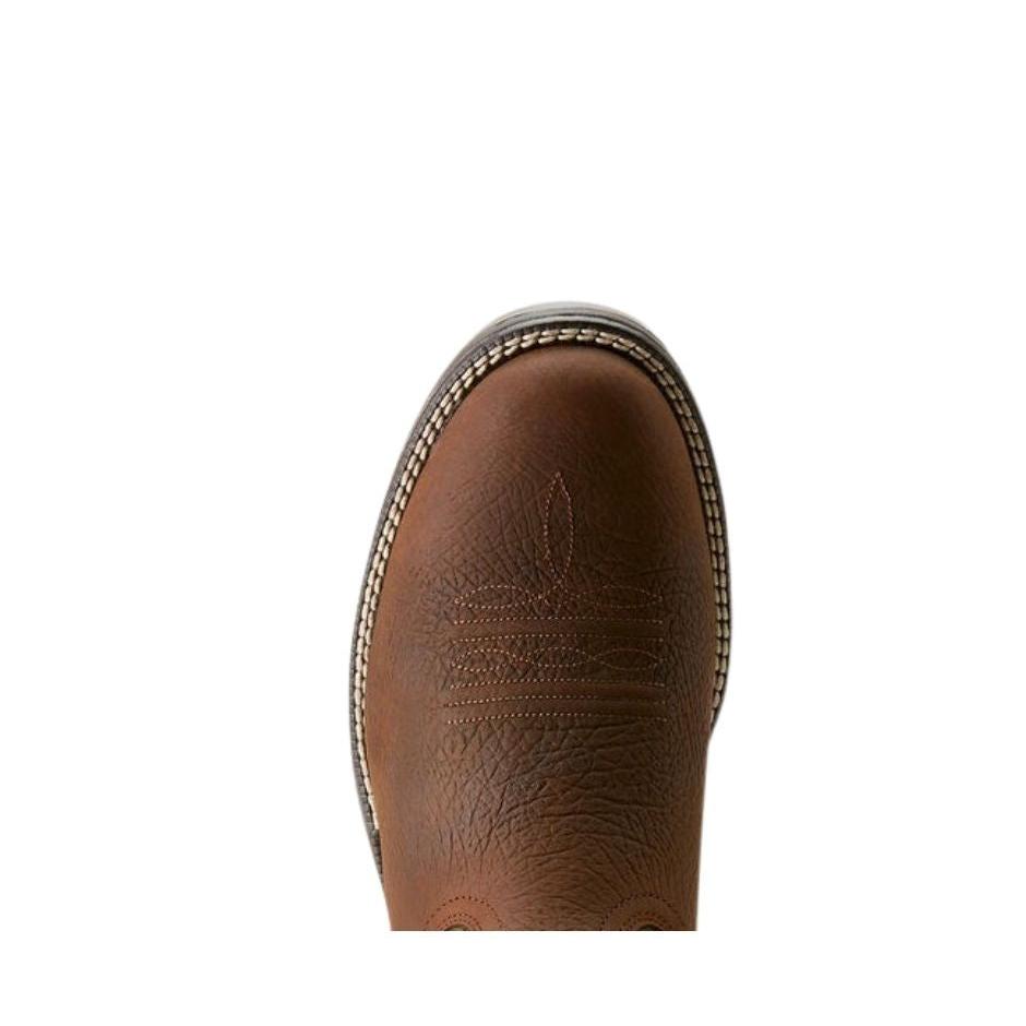 Ariat Men's Ridgeback Round Toe Cowboy Boots - Toffee Brown