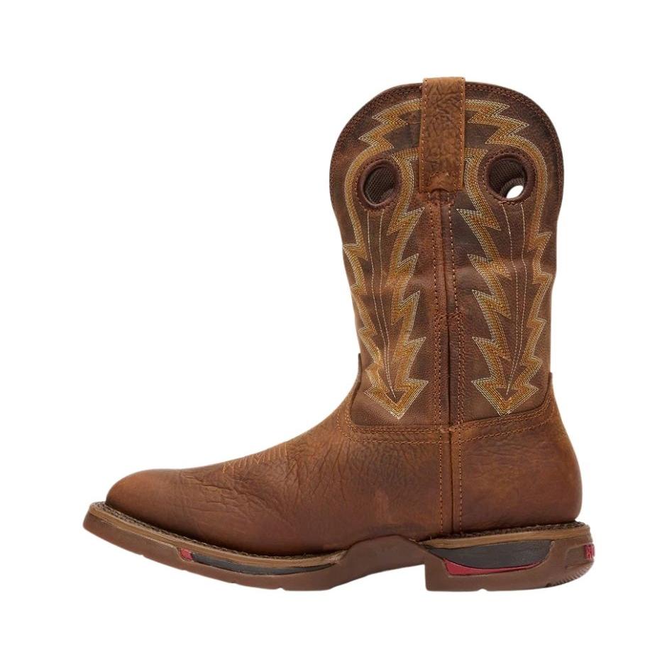 Rocky Men's Long Range 11" Waterproof Western Boot - Distressed Brown