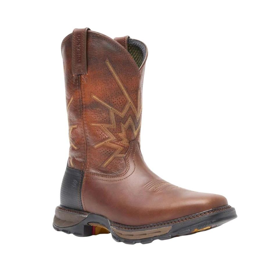 Durango Men's Maverick XP 11 Inch Ventilated Western Work Boot - Tobacco