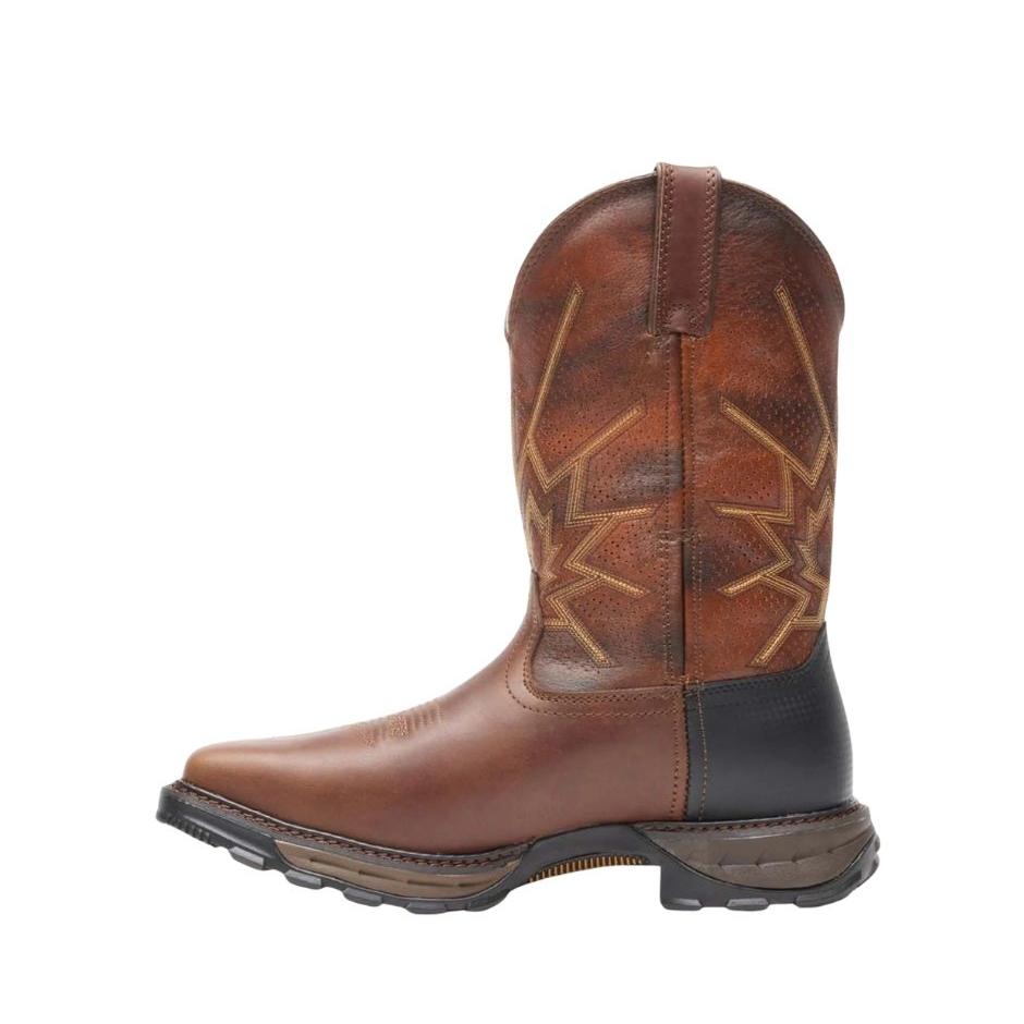 Durango Men's Maverick XP 11 Inch Ventilated Western Work Boot - Tobacco