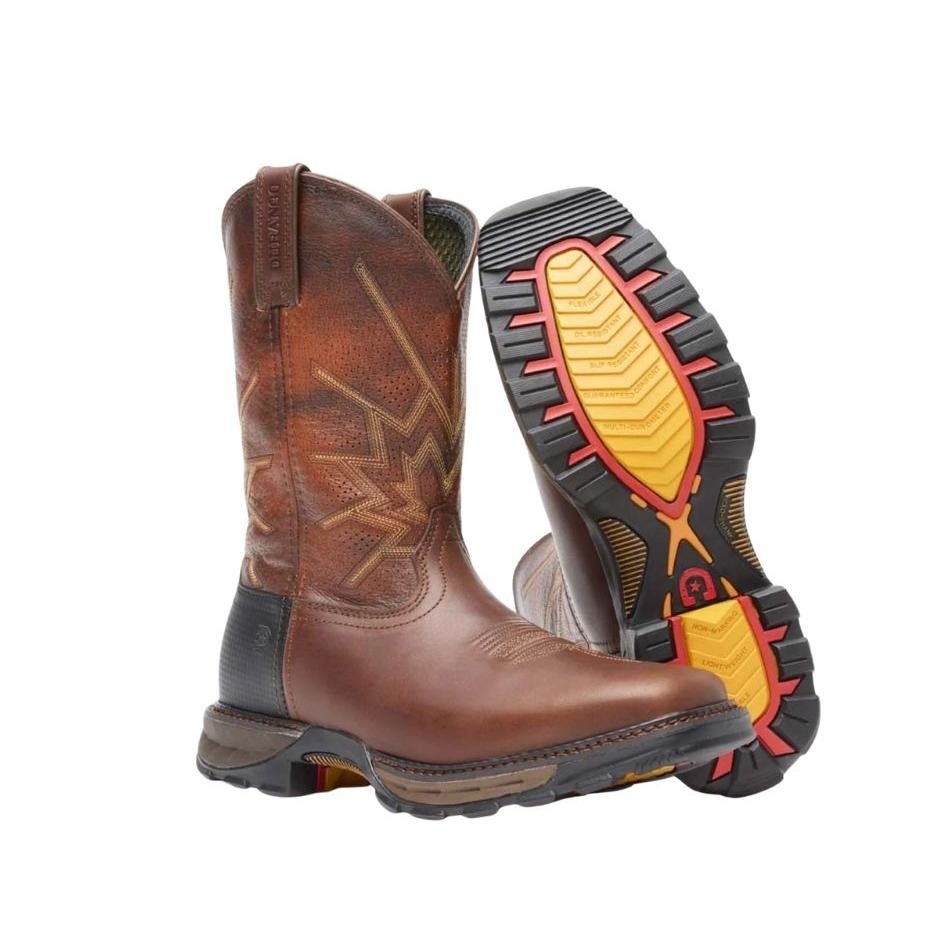 Durango Men's Maverick XP 11 Inch Ventilated Western Work Boot - Tobacco