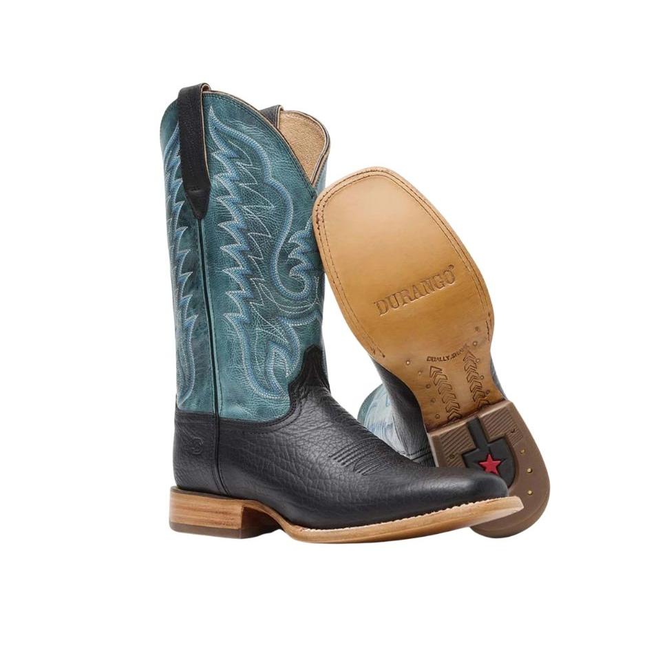 Durango Men's Arena Pro Black/Blue Lagoon Western Boots