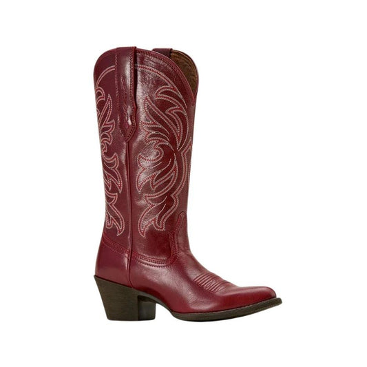 Ariat Women's Heritage J Toe Western Boot - Sangria