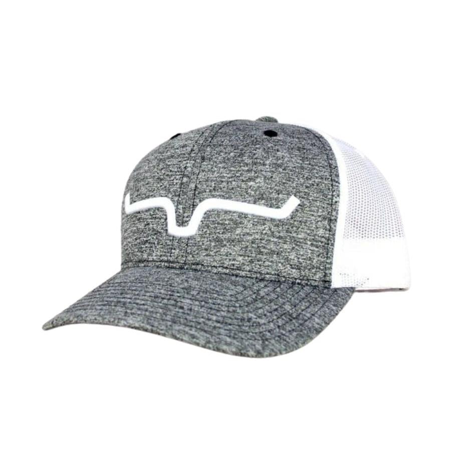 Kimes Weekly Trucker Ball Cap - Grey Heather - Irvine Tack & Western Wear