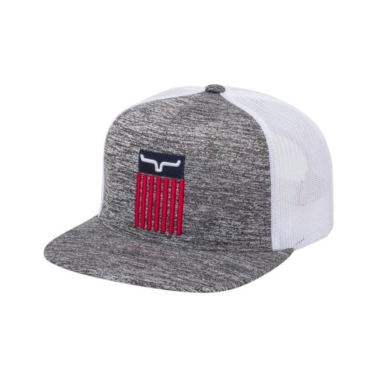 Kimes Cody Trucker Hat - Grey Heather