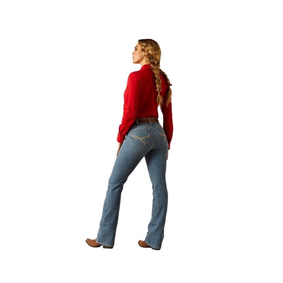 Ariat Women's High Rise Cecilia Boot Cut Jeans - Veracruz