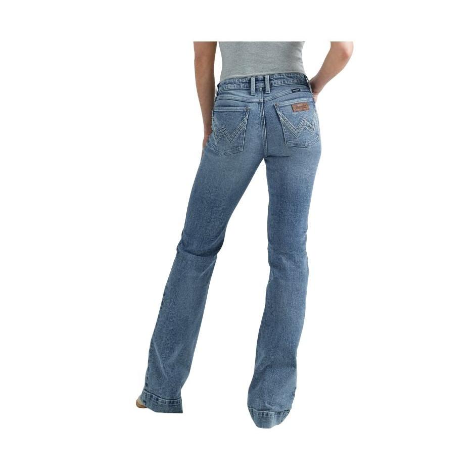 Wrangler Women's West Retro Bailey Trouser - Donna - Irvine Tack & Western Wear